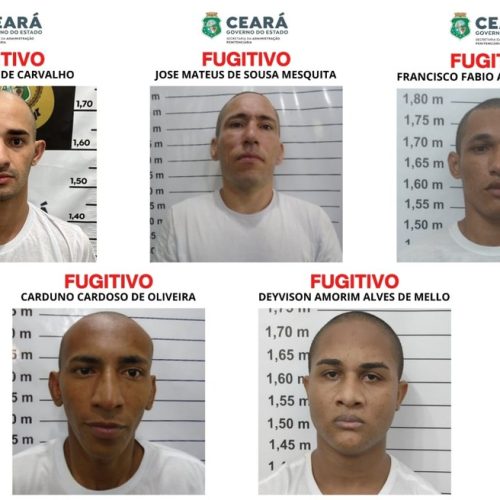 Segundo fugitivo de presídio na Grande Fortaleza é capturado pelas autoridades