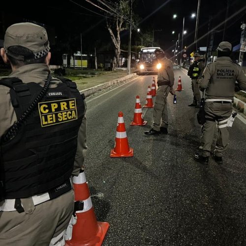 Detido em Fuga: Motorista Capturado em Blitz da Lei Seca em Natal