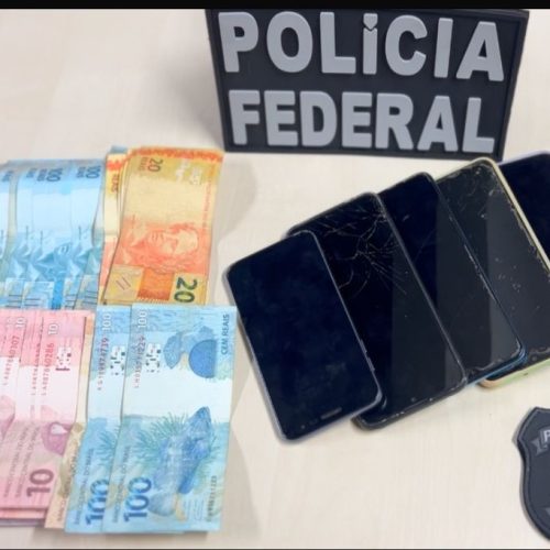 PF detém trio acusado de fraudar contas da Caixa Econômica e realizar saques que ultrapassam R$ 75 mil em Porto Velho.