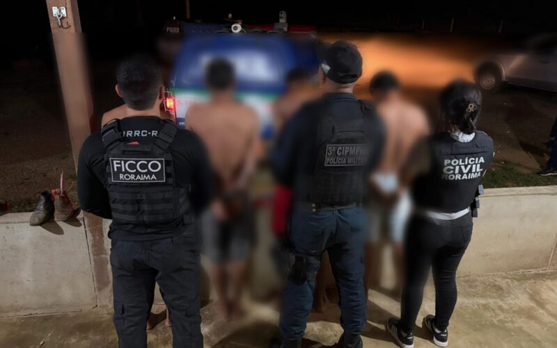 Quatro membros de organização criminosa são capturados, incluindo foragido