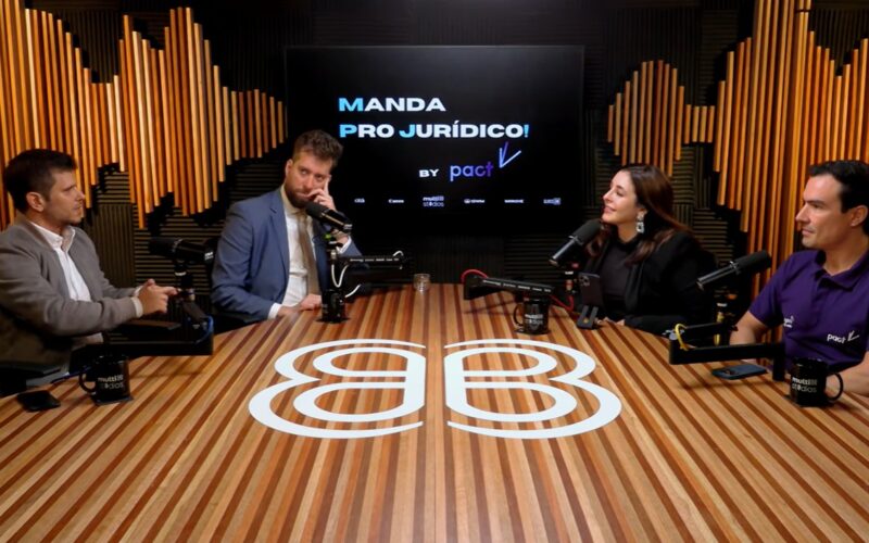 Manda pro Jurídico by Pact Insights: segunda temporada do podcast explora o futuro jurídico das organizações com líderes do setor