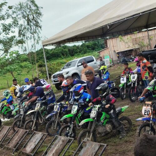 Mucajaí será palco de competição de Motocross com participação recorde de pilotos