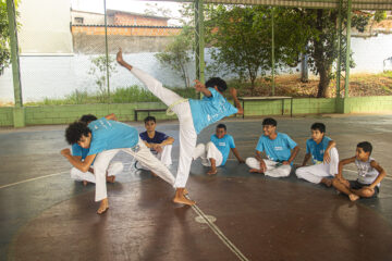 Projeto Oficinas Culturais oferece aulas gratuitas de capoeira em Hortolândia