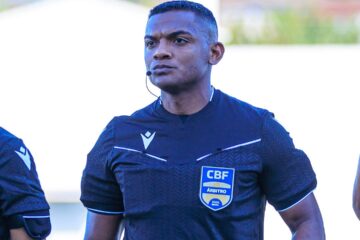 Daniel Alejandro Hidalgo Blanco, árbitro da FRF, comanda partida crucial na Série D