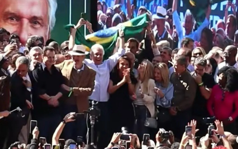 PSD oficializa Ronaldo Caiado à Presidência e confirma Gilberto Kassab como vice