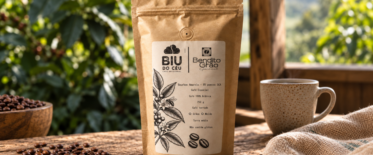De Taquaritinga do Norte a Caruaru: Café Biu do Céu apresenta novos sabores na Bendito Grão