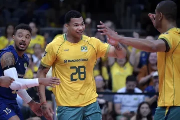 Brasil vence Argentina, conquista Sul-Americano de vôlei e garante vaga em Los Angeles 2028