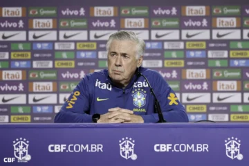 Ancelotti revela convocação final da Seleção Brasileira para 29 de outubro