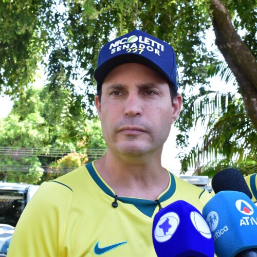Nicoletti exerce seu direito ao voto na Seadi e antecipa um “resultado promissor” para sua candidatura ao Senado