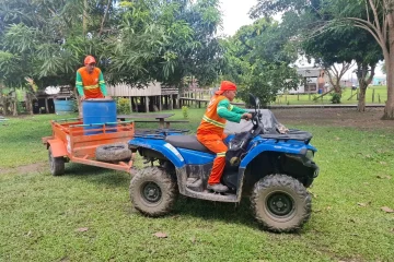 Novo modelo de coleta de lixo é debatido por comunidades ribeirinhas em Porto Velho