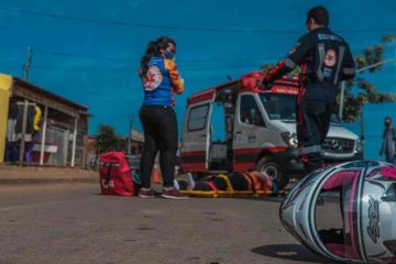 Dominância das motocicletas em acidentes atendidos pelo Samu em Porto Velho em setembro